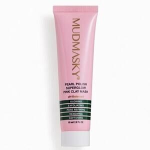 $3/30 MUDMASKY Pearl Polish Super Glow Pink Clay Mask